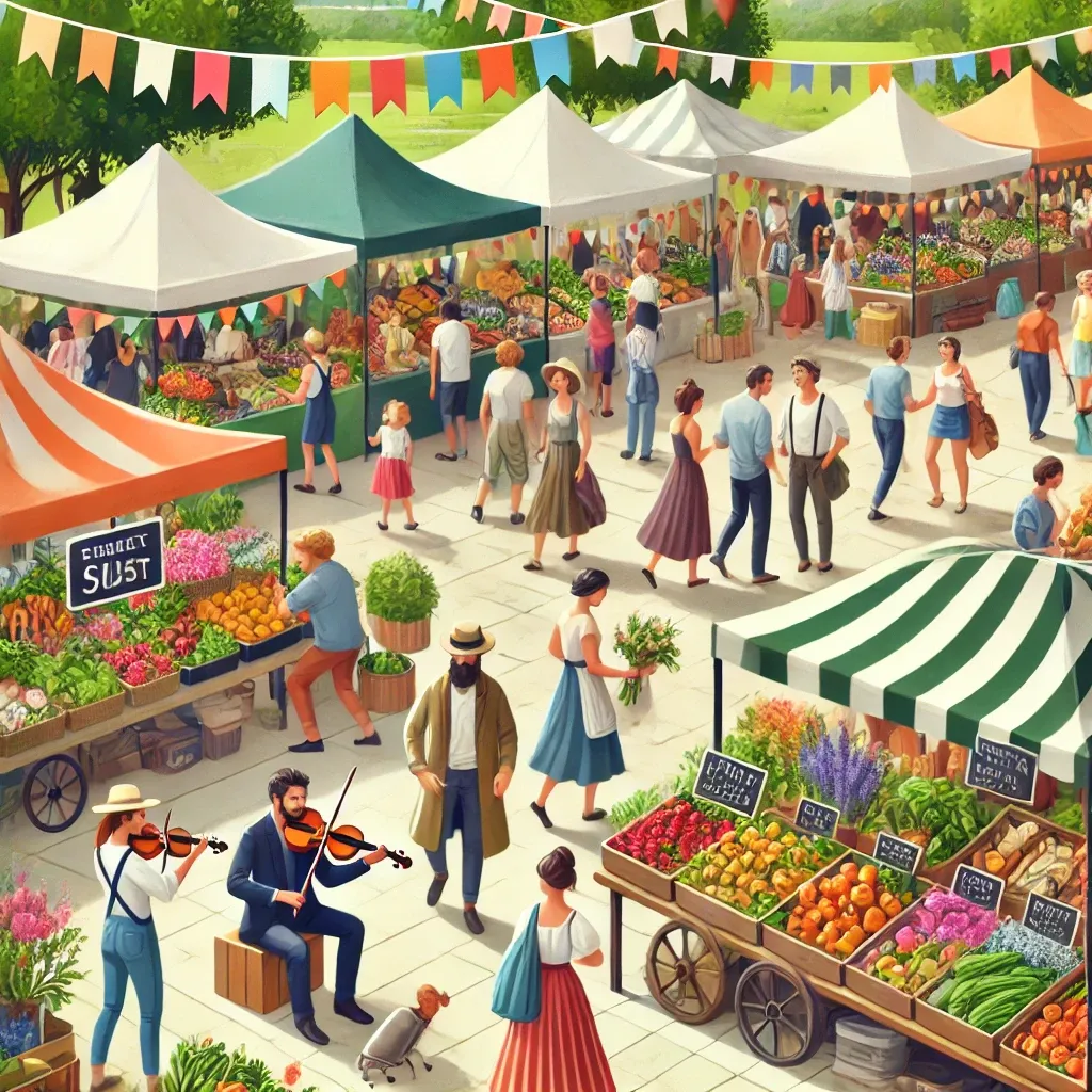 Saturday farmers market